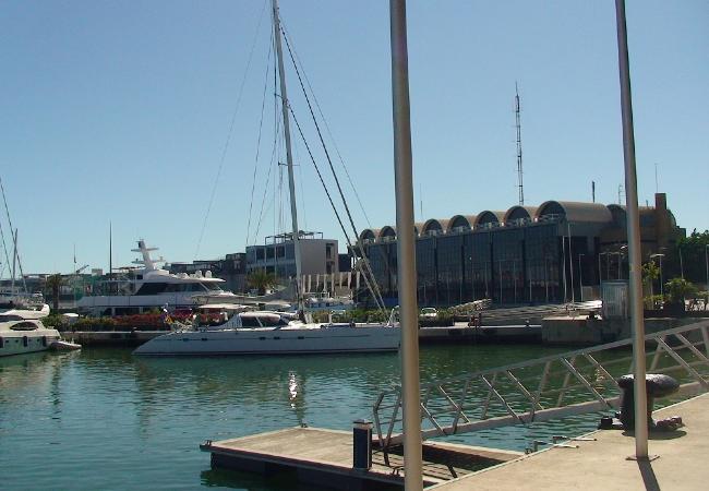 The port of Valencia The port of Valencia with its incredible views is close to the apartments.