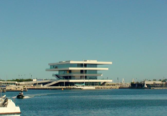 The port of Valencia The port of Valencia with its incredible views is close to the apartments.
