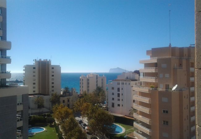 The apartments have excellent views of the sea and the town.